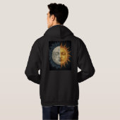 Veste À Capuche soleil lune (Dos entier)