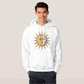 Veste À Capuche Soleil & Lune (Devant entier)