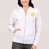 Veste À Capuche Soleil souriant Joyeux soleil (Devant)