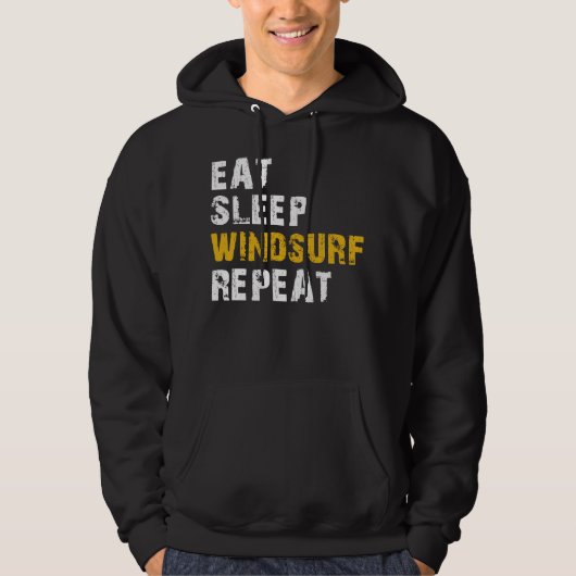 Veste À Capuche sommeil Windsurf (Devant)