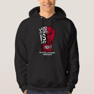Veste À Capuche Son Combat Est Mon Combat Mfs Marfan Syndrome Géné