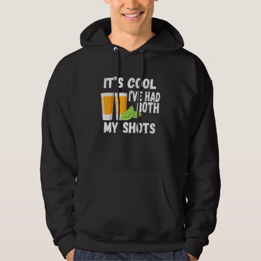 Veste À Capuche Son Cool Ive A Eu Les Deux Mes Chaussures Tequila  (Devant)