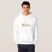Veste À Capuche Son est la ligne orange Waveform Clé classique (Devant entier)