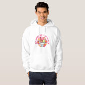 Veste À Capuche Sorbet de framboise (Devant entier)