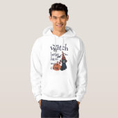 Veste À Capuche Sorcière mieux avoir mon thon (Devant entier)