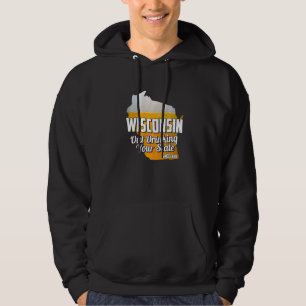 Veste À Capuche Sortez Boire Votre État Depuis 1848 Bière Wisconsi