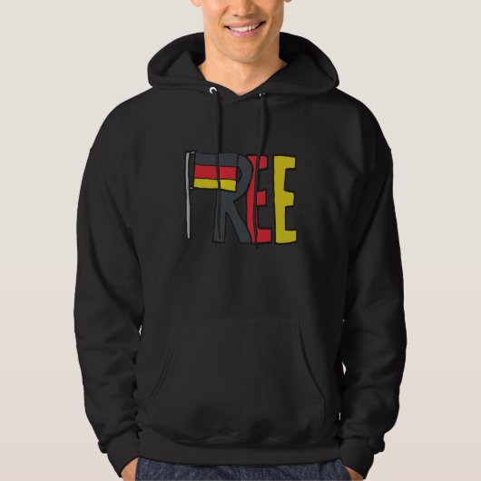 Veste À Capuche Sortir de l'Allemagne libre (Devant)