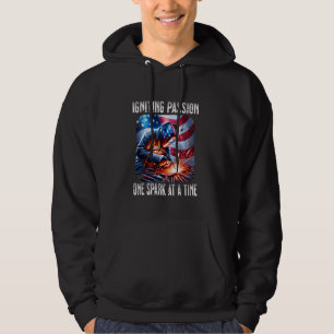 Veste À Capuche Soudeurs allumer la passion Une étincelle à la foi