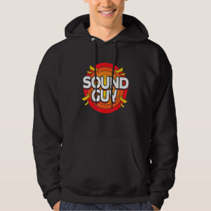 Veste À Capuche Sound Engineer Retro Vintage Sound Guy