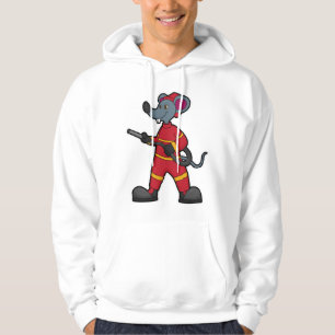 Veste À Capuche Souris comme pompier avec tuyau