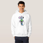 Veste À Capuche Souris en forme avec corde (Devant entier)