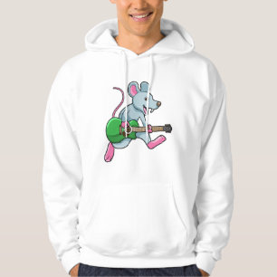 Veste À Capuche Souris en musique avec guitare