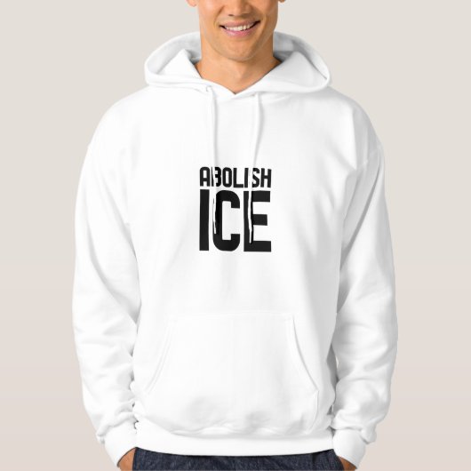 Veste À Capuche Soutenez notre immigrant Abolish Ice Protest (Devant)
