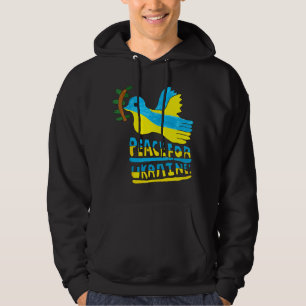 Veste À Capuche Soutenir l'Ukraine Je suis avec le drapeau de l'Uk
