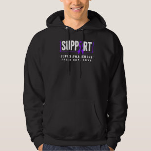 Veste À Capuche Soutien Sensibilisation Lupus Sensibilisation Lupu