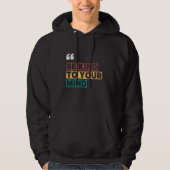Veste À Capuche soyez gentil avec votre esprit (Devant)