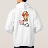 Veste À Capuche Soyez+Insomniac de mine (Dos)
