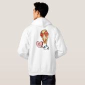 Veste À Capuche Soyez+Insomniac de mine (Dos entier)