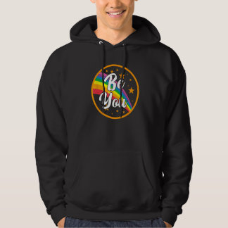 Veste À Capuche Soyez Vous Fierté de l'Arc-en-Ciel Gentillesse Com