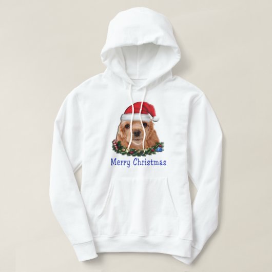 Veste À Capuche Spaniels Cocker (Design devant)