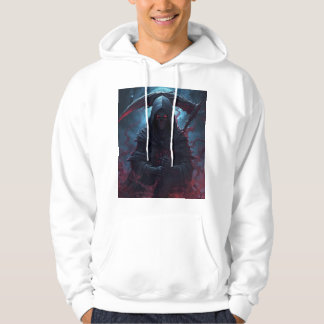 Veste À Capuche Spectre cramoisi – Fantaisie sombre de la Faucheus