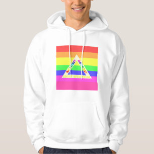 Veste À Capuche Spectre ROYGBIV de la lumière blanche