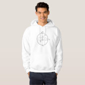 Veste À Capuche Sphère Bloch | Physique / Maths Quantum Bit (Qubit (Devant entier)