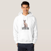 Veste À Capuche Sphynx Vibe – Zéro Fourrure, 100% Attitude (Devant entier)
