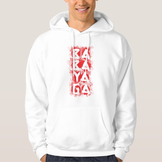 Veste À Capuche Splatter de sang Baba Yaga (Devant)