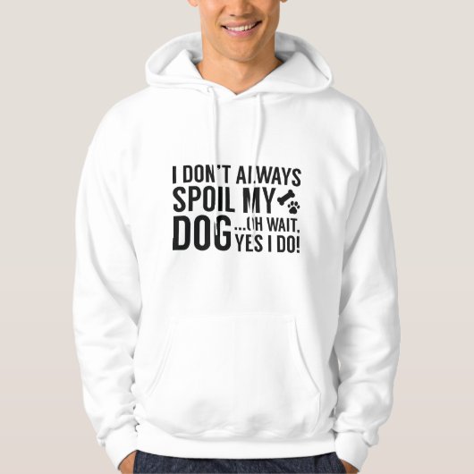 Veste À Capuche Spoil Mon Chien (Devant)
