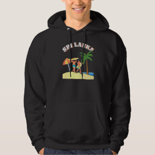 Veste À Capuche Sri Lanka Surfer Beach vacances d'été Surf Sri Lan