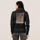 Veste À Capuche St. François d'Assise OFS (Dos entier)