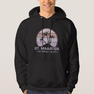 Veste À Capuche St Martin Le sympathique rétro de l'île Sint Marti
