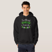 Veste À Capuche St Patrick Premier enseignant Luckiest 1ère année  (Devant entier)