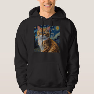 Veste À Capuche Starry Night Cat