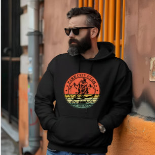 Veste À Capuche Station de ski de Park City Utah vintage