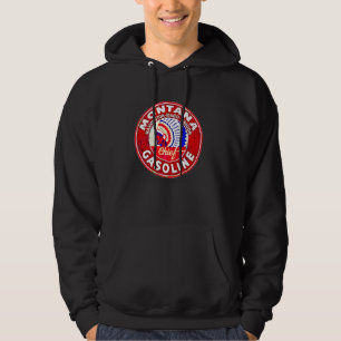 Veste À Capuche Station d'essence Vintage Rétro Montana Motor Oil