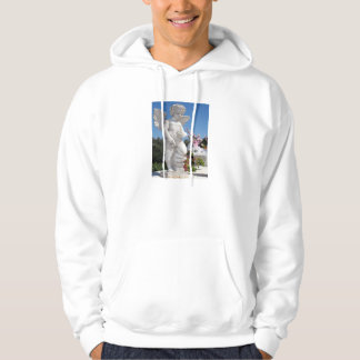 Veste À Capuche Statue Angel En Blanc