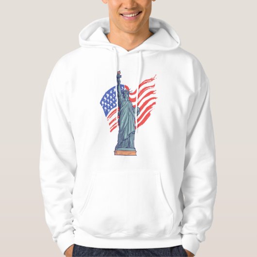 Veste À Capuche Statue de la Liberté (Devant)