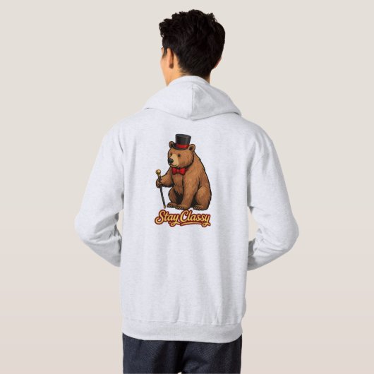 Veste À Capuche Stay Classy (Dos entier)