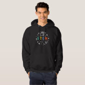Veste À Capuche STEM Science Technologie Ingénierie Mathématiques (Devant entier)