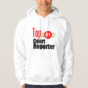 Veste À Capuche Sténographe judiciaire supérieur