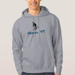 Veste À Capuche Stowe, VT (ski alpin de la côte Est) Ville de ski