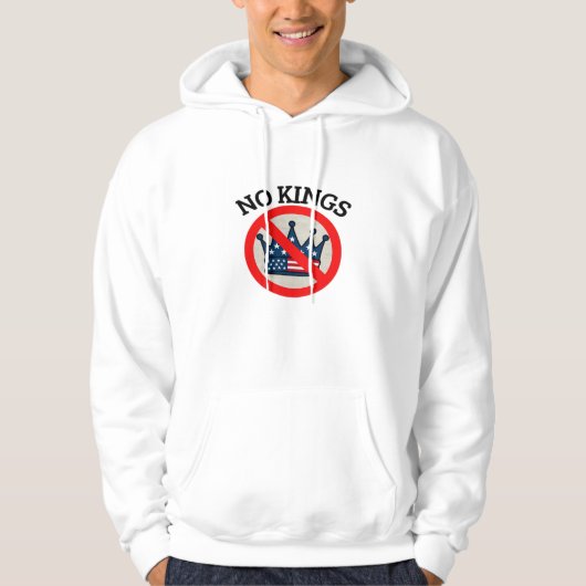 Veste À Capuche Style Créatif Essentiel Sans Rois (Devant)