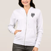 Veste À Capuche Style pointu - Tee brodée classique (Devant)