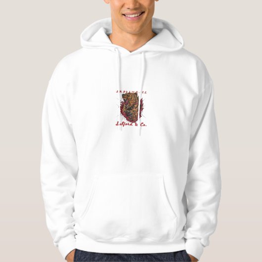 Veste À Capuche Style : Sweatshirt à capuchon de base pour hommes  (Devant)
