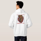 Veste À Capuche Style : Sweatshirt à capuchon de base pour hommes  (Dos entier)