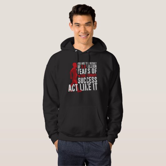 Veste À Capuche Succès évolutionnaire (Devant entier)