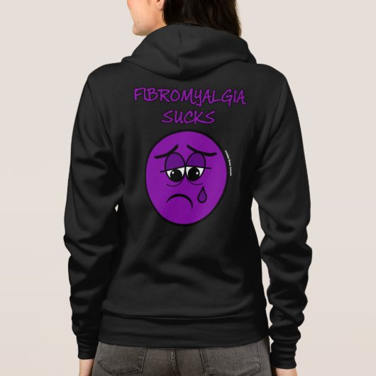 VESTE À CAPUCHE SUCKS DE FIBRO (Dos)