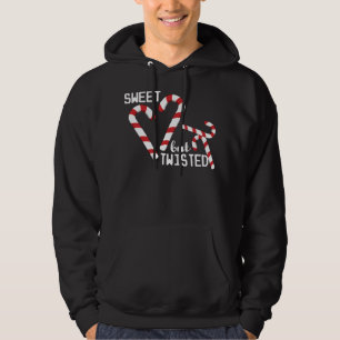 Veste À Capuche Sucre de canne doux mais tordu hiver Fami Noël hiv